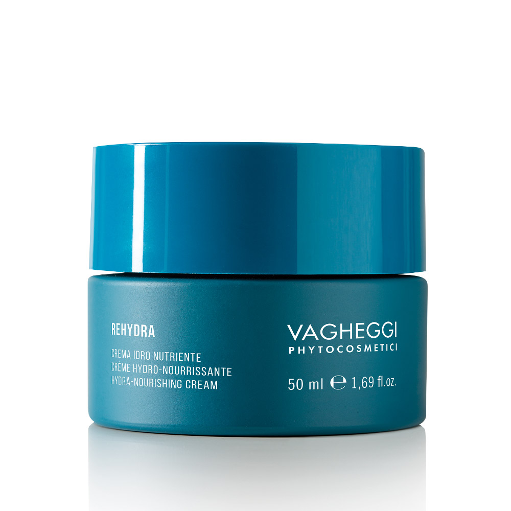 Crème hydronourrissante Vagheggi disponible au Salon Esthétique Entre-Nous à Saint-Georges, en Beauce, pour une hydratation intense et une nutrition optimale de la peau.